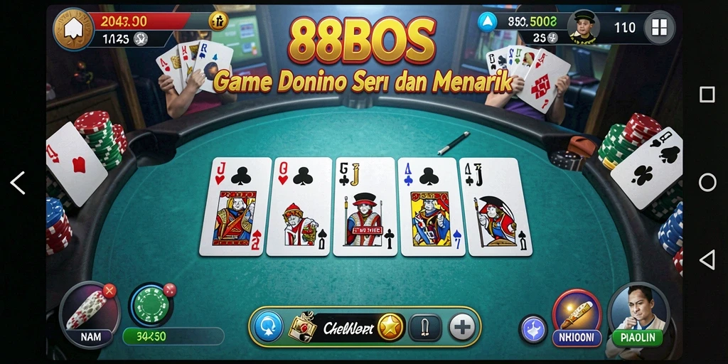 Tampilan gameplay menarik dari 88BOS yang seru dan mengasyikkan.