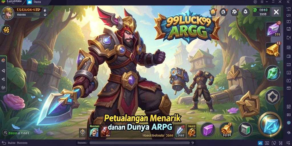 Tampilan gameplay seru dan mendebarkan di 99LUCK99.