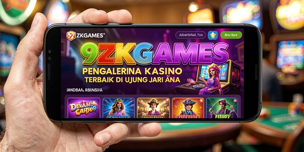 Tampilan gameplay menarik dari 9ZKGAMES dengan nuansa kasino yang kental.