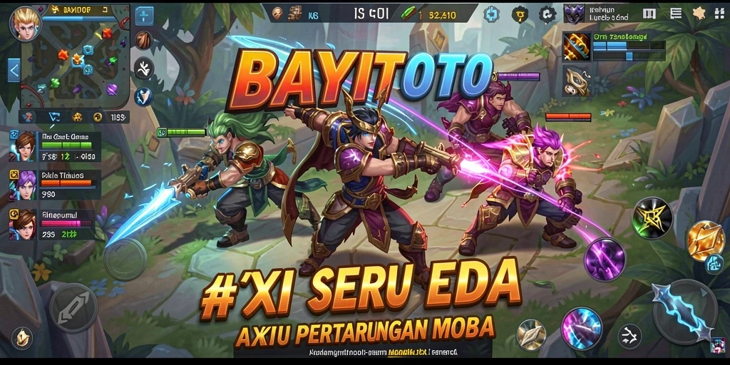 Tampilan gameplay seru di BAYITOTO dengan karakter unik dan strategi menarik.