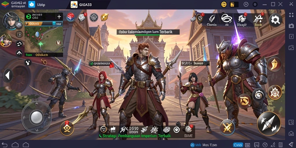 Tampilan menakjubkan dari gameplay GIGA33 yang menarik.