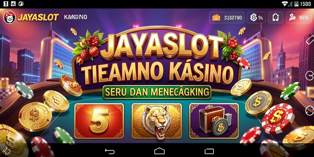 Tampilan gameplay seru di JAYASLOT dengan berbagai pilihan slot.