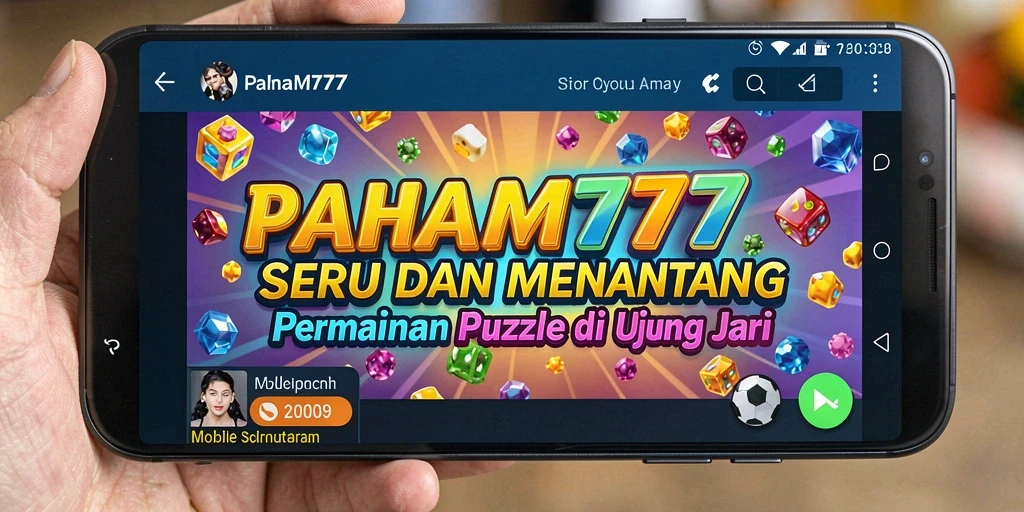 Tangkapan layar permainan PAHAM777 yang menampilkan tantangan Puzzle seru.