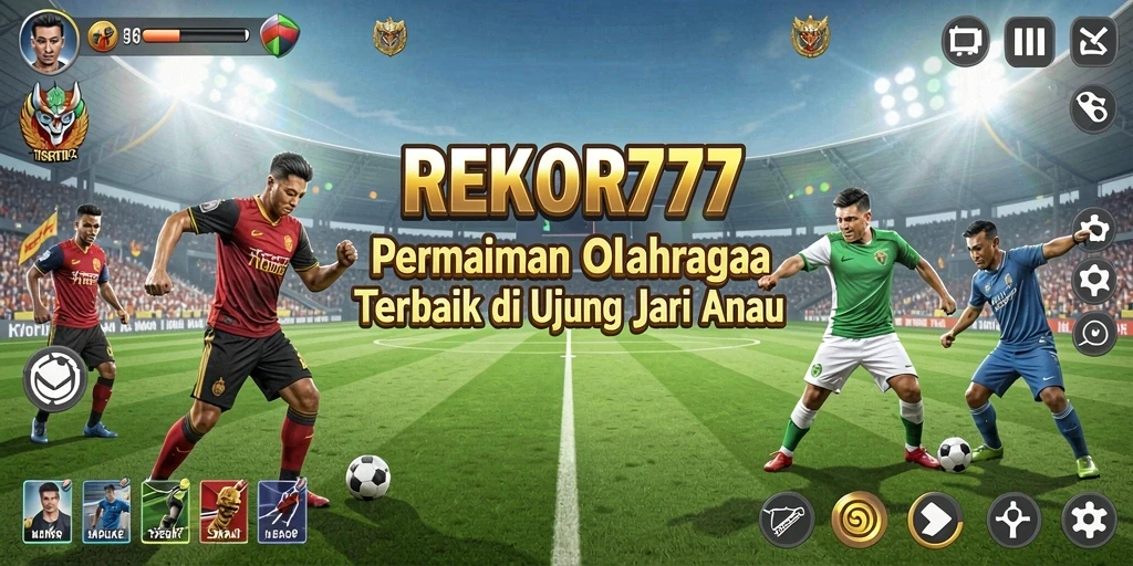 Tampilan dinamis dari gameplay REKOR777 yang mengasyikkan.