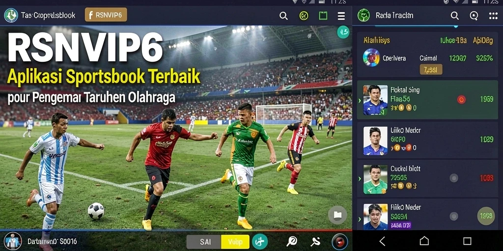Tampilan gameplay RSNVIP6 dengan berbagai pilihan taruhan olahraga.