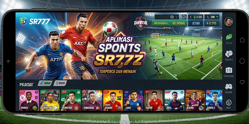 Tampilan menarik dari gameplay taruhan olahraga di SR777.
