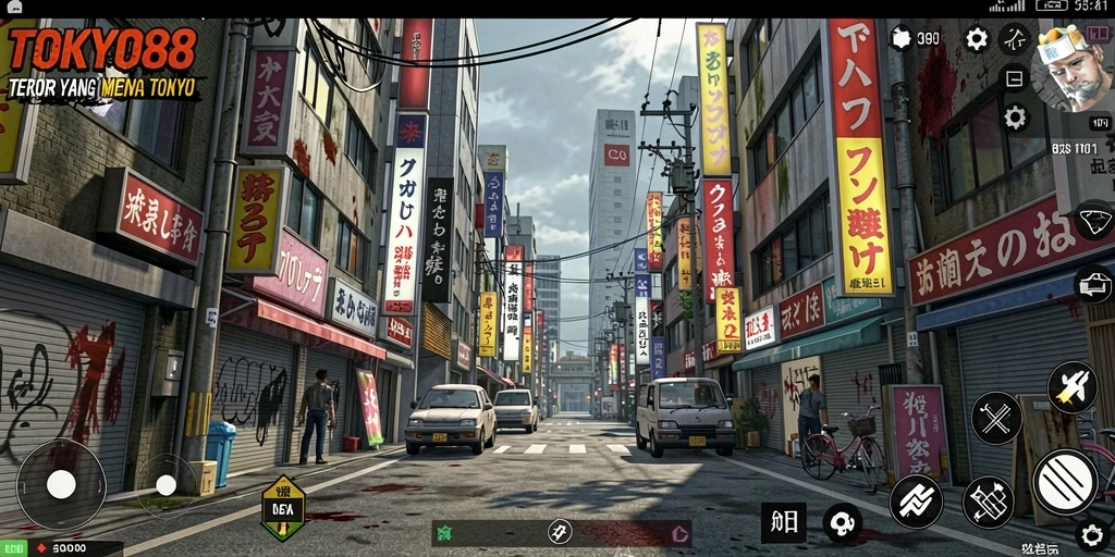Tampilan gameplay mencekam di TOKYO88 yang memikat dan menakutkan.