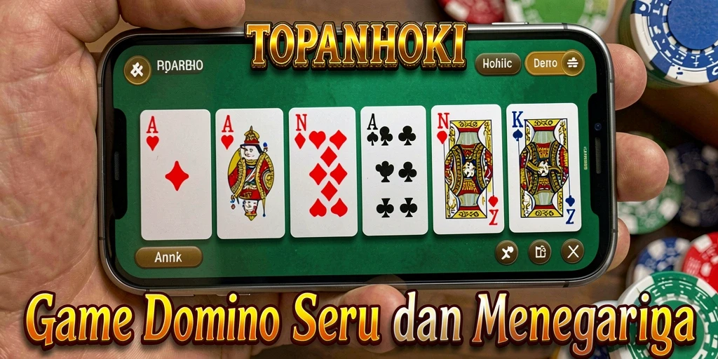 Screenshot gameplay menunjukkan aksi seru permainan Domino.