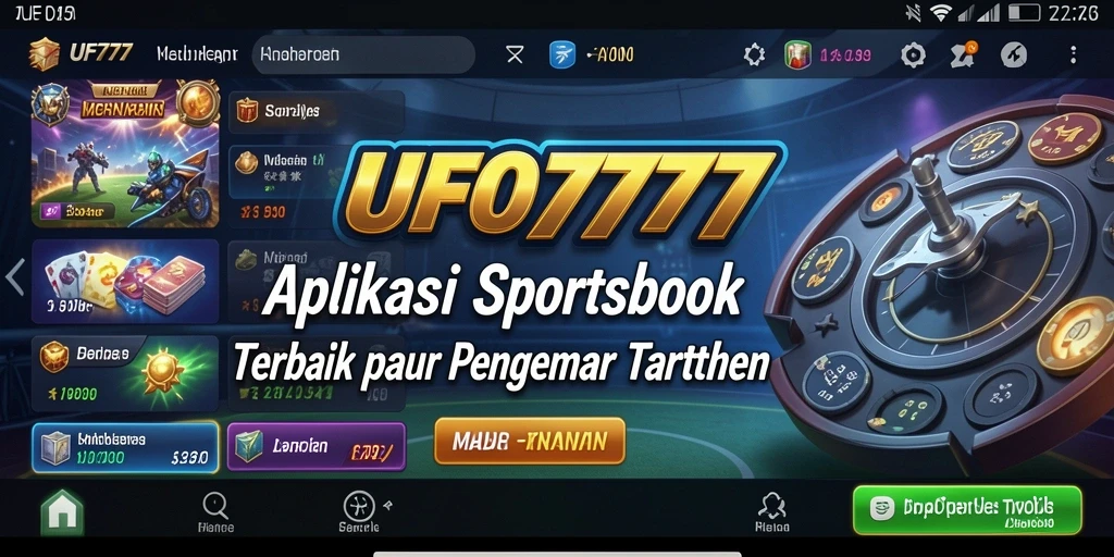 Screenshot gameplay UFO777 yang menampilkan aksi taruhan Sportsbook.